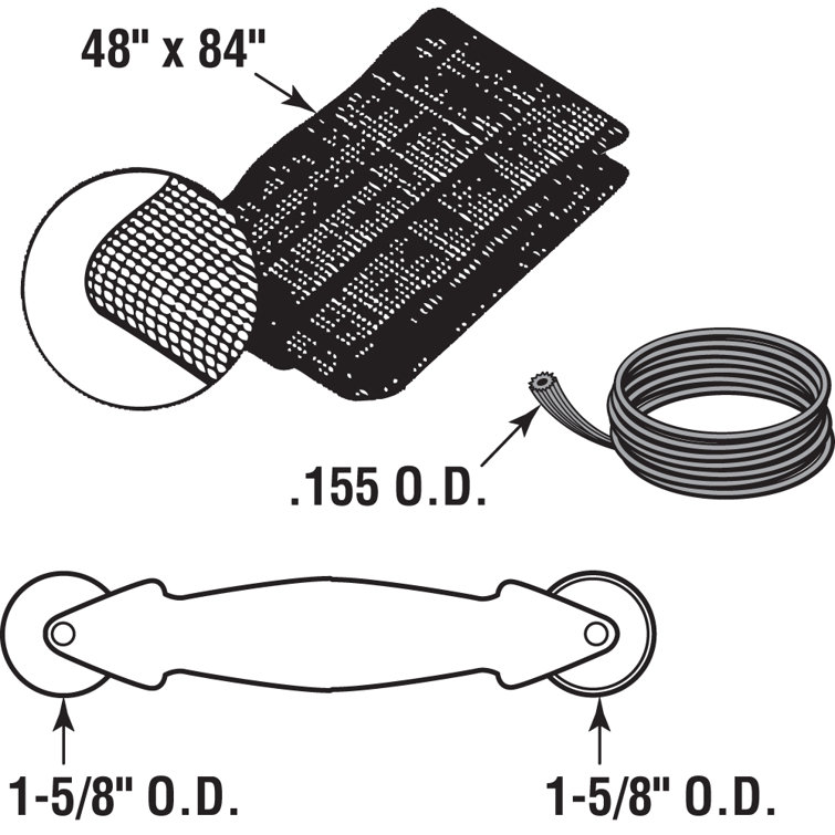 PrimeLine Screen Door Repair Kit Wayfair Canada